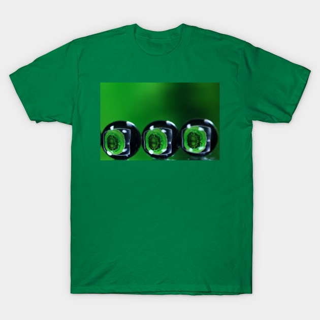 Balls with refraction. T-Shirt by ikshvaku